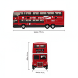Bus Mercedes Benz MB 0 404 DD Escala 1:64 - Welly - Toyng Chile