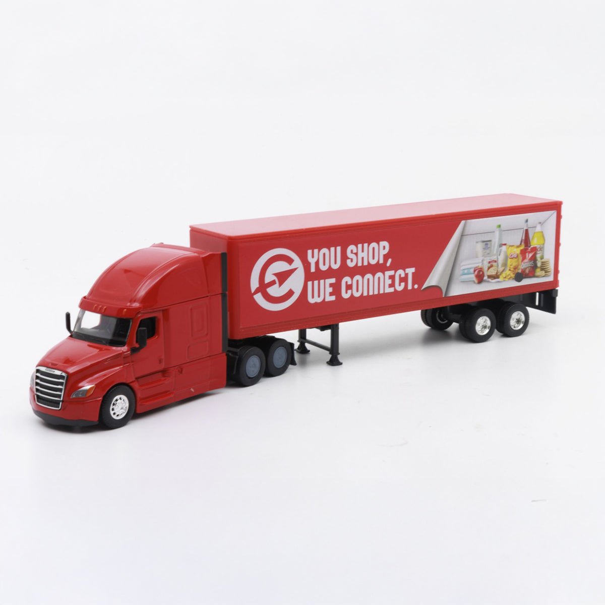 Camión Freightliner Tractor Trailer Escala 1:64 - Welly - Toyng Chile