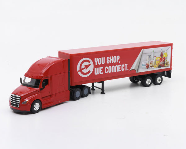 Camión Freightliner Tractor Trailer Escala 1:64 - Welly
