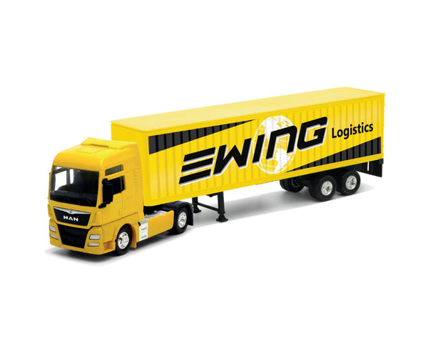 Camión MAN TGX XXL Logging Trailer Escala 1:64 - Welly