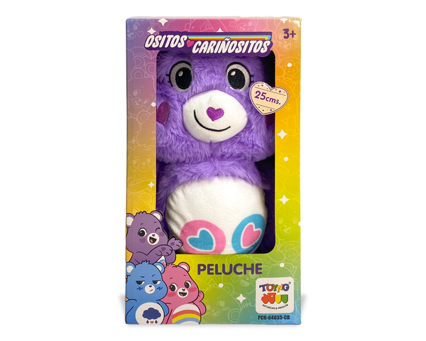 Peluche Generosita Morado 25 Cm en Caja - Ositos Cariñositos