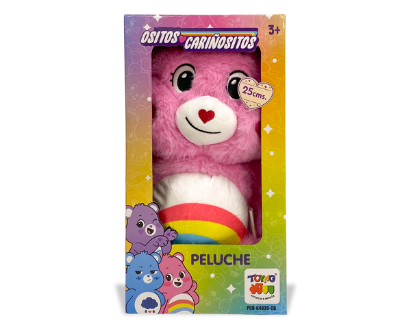 Peluche Alegrosita Rosado 25 Cm en Caja - Ositos Cariñositos