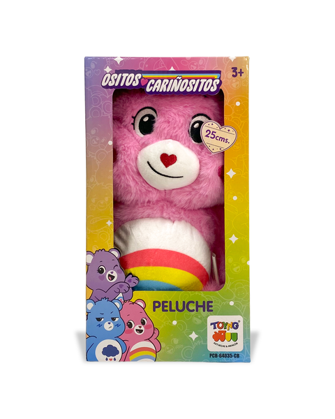 Peluche Alegrosita Rosado 25 Cm en Caja - Ositos Cariñositos