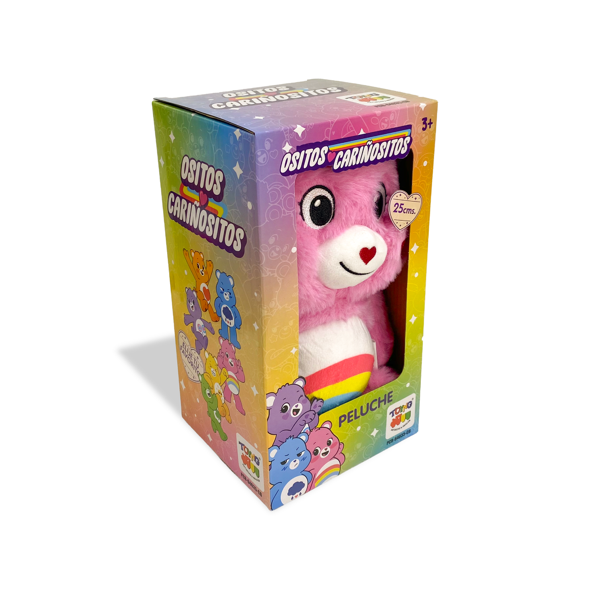 Peluche Alegrosita Rosado 25 Cm en Caja - Ositos Cariñositos