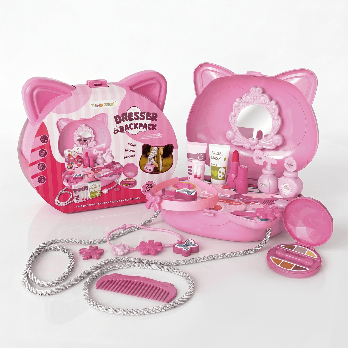 Cartera Infantil de Gata + Accesorios de Belleza – Toyng - Toyng Chile