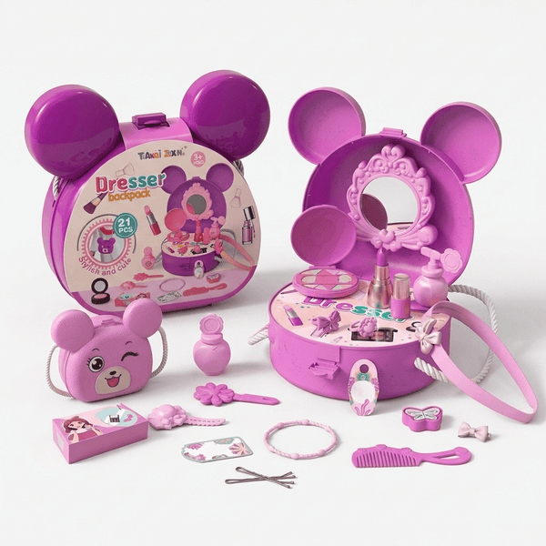 Cartera Infantil de Osita + Accesorios de Belleza – Toyng - Toyng Chile
