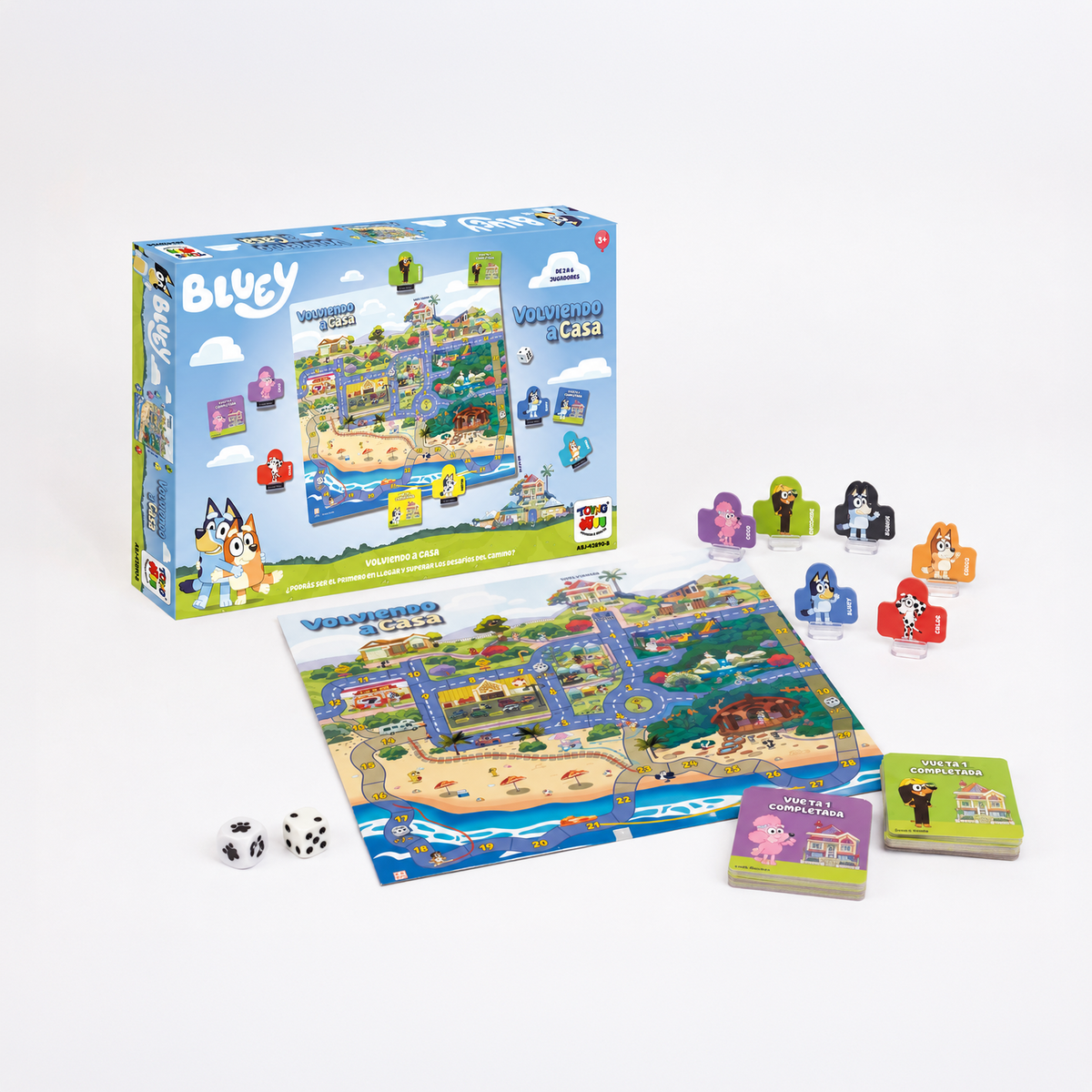 Juego de Mesa Volviendo A Casa - Bluey