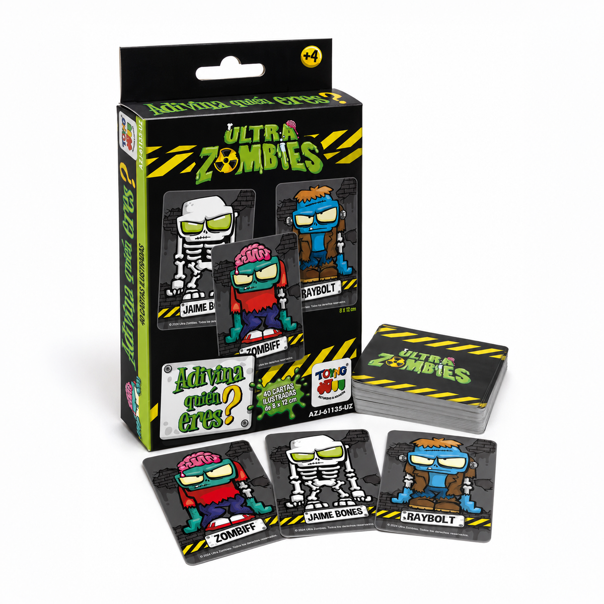 Juego de Mesa Adivina Quien Eres - Ultra Zombies