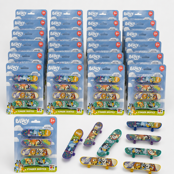 Pack x24 Blister Finger Skate Bluey Blister