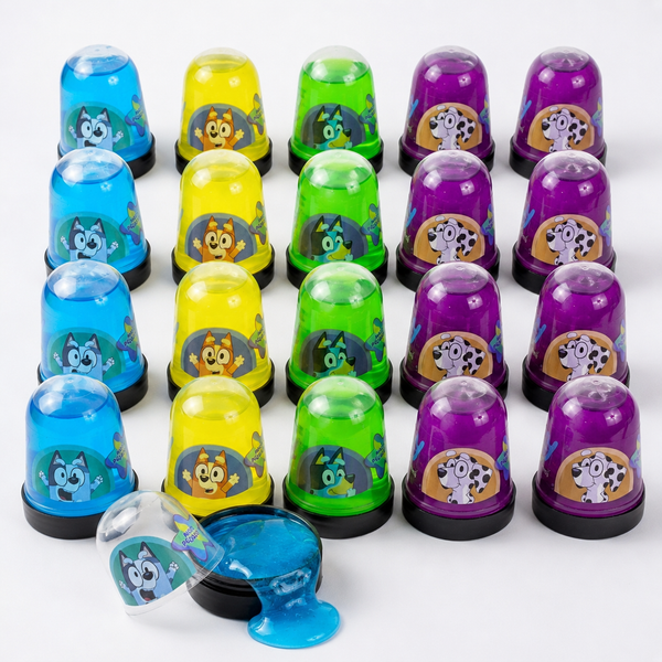 Pack x20 Masas Pegajosas Bluey Surtidas