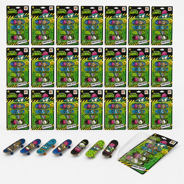 Pack x24 Blister Finger Skate Ultra Zombies