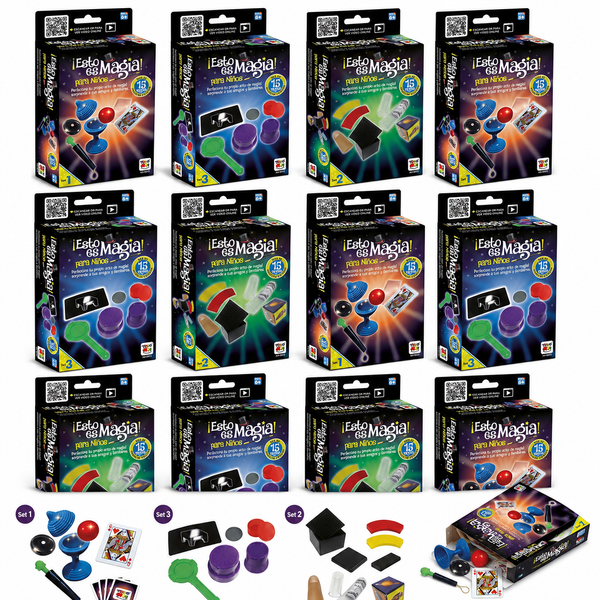 Pack x12 Juegos de Magia Toyng Surtidos