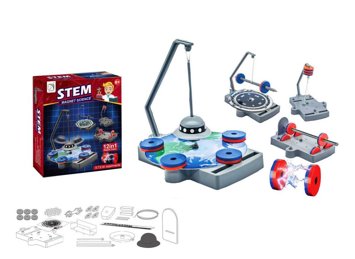 Ciencia Magnética 12 En 1 - Toyng - Toyng Chile