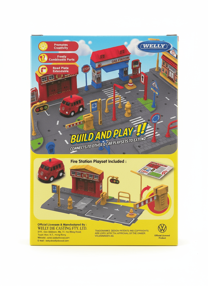 Cuartel de Bomberos Welly City - Toyng Chile