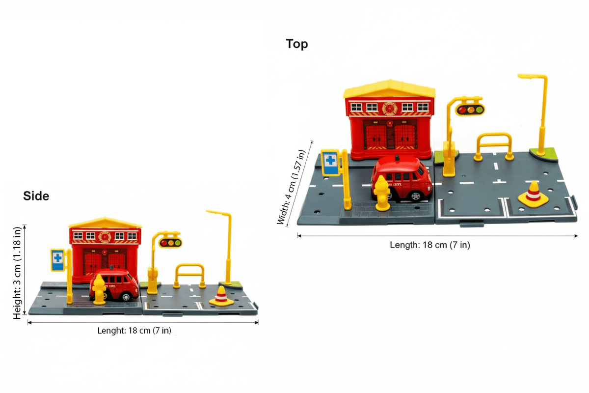 Cuartel de Bomberos Welly City - Toyng Chile