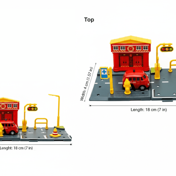 Cuartel de Bomberos Welly City - Toyng Chile