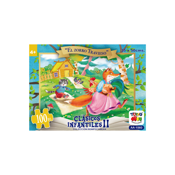 Puzzle 100 Pcs - El Zorro Travieso