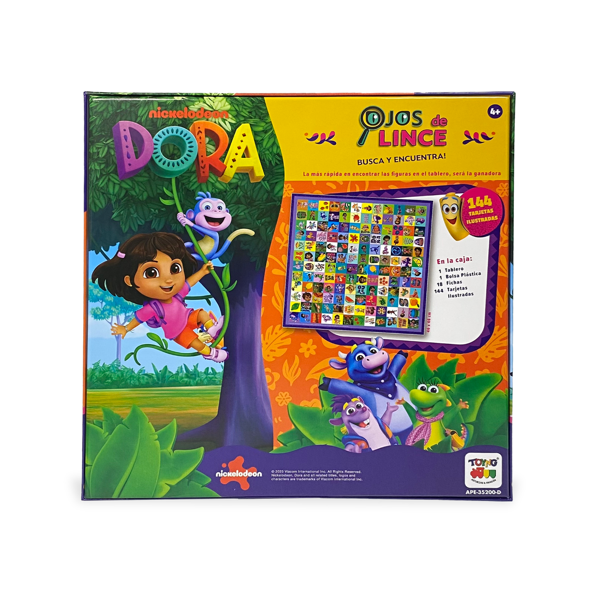Juego de Mesa Ojos De Lince - Dora La Exploradora
