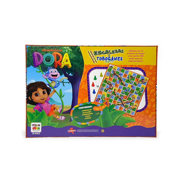 Juego de Mesa Escalera Y Toboganes - Dora La Exploradora