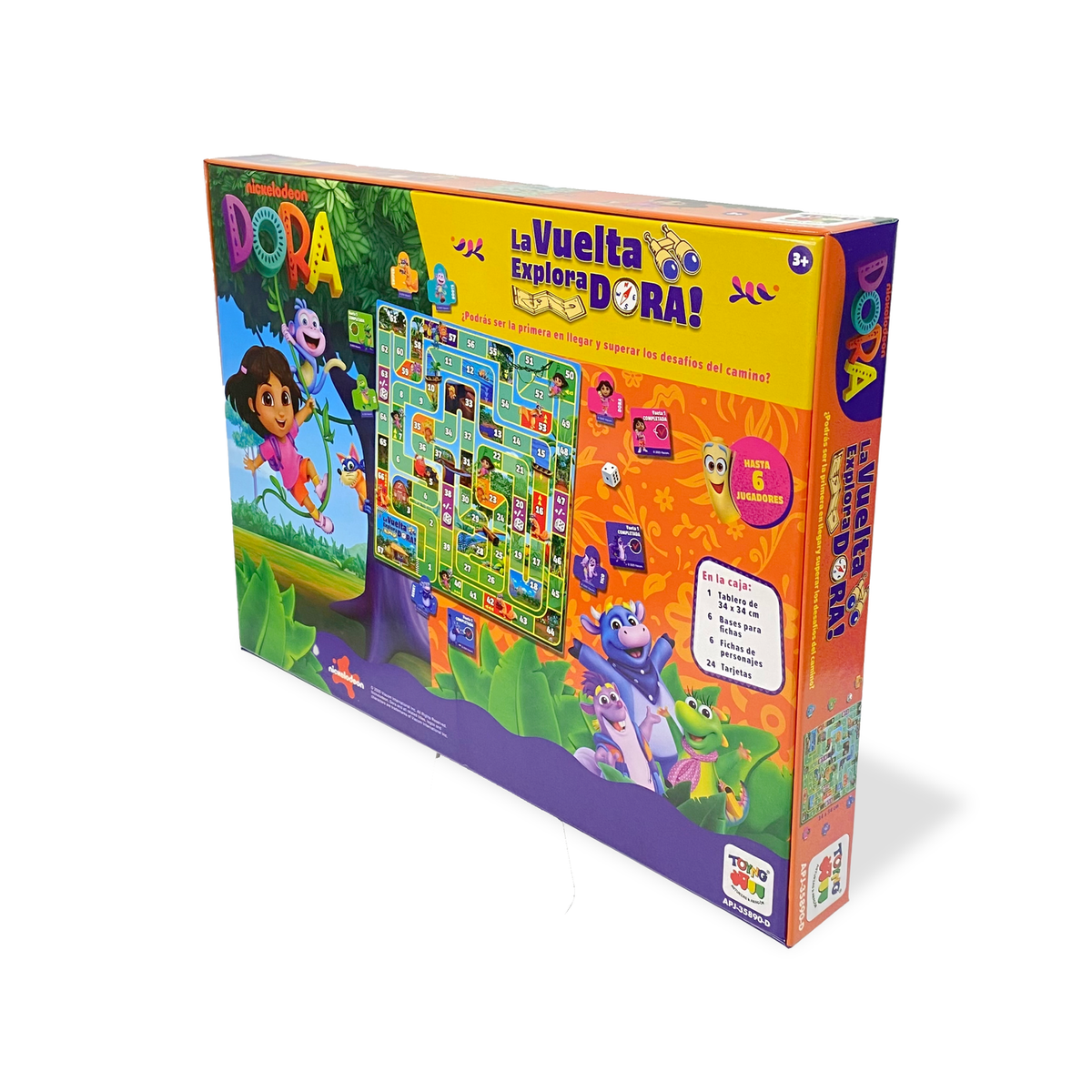 Juego de Mesa La Vuelta Explora Dora - Dora La Exploradora
