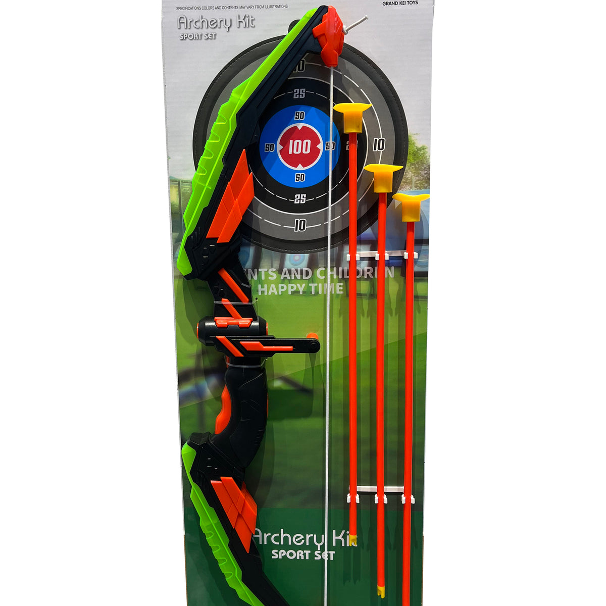 Arco con 3 Flechas Verde - Toyng