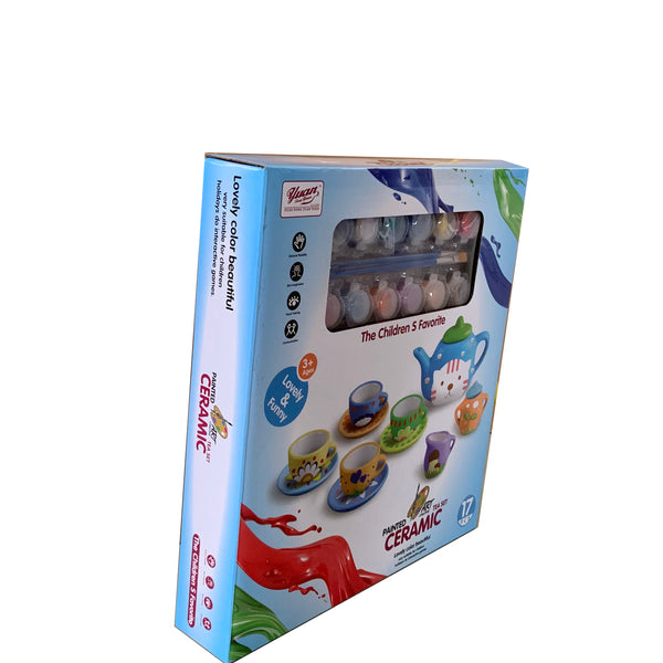 Set Ceramica Para Pintar 17 Piezas