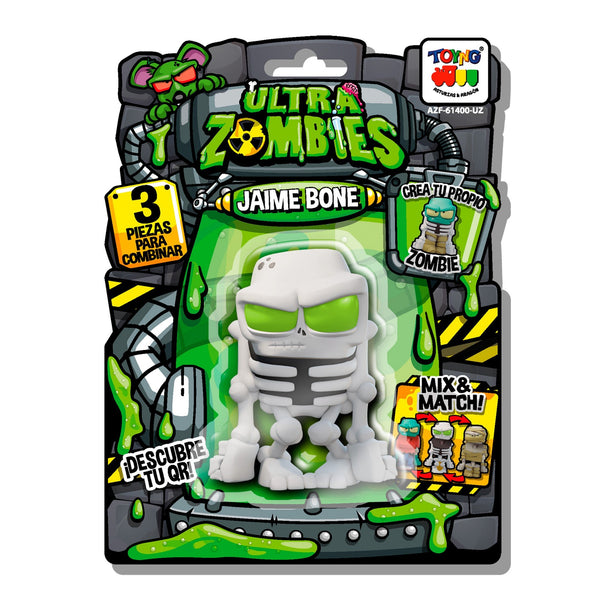 Figura Jaime Bond - Ultra Zombies - Toyng Chile