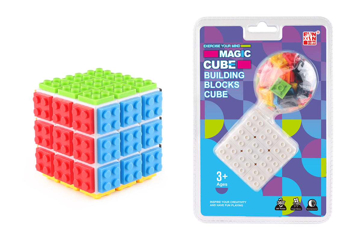 Juego Mental Cubo Rubik de Bloques – Toyng