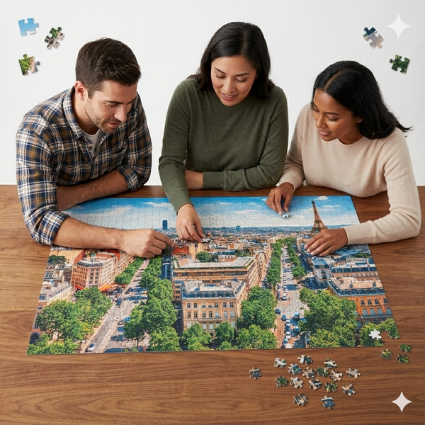 Puzzle París Panorámico (1500 Piezas) - Toyng