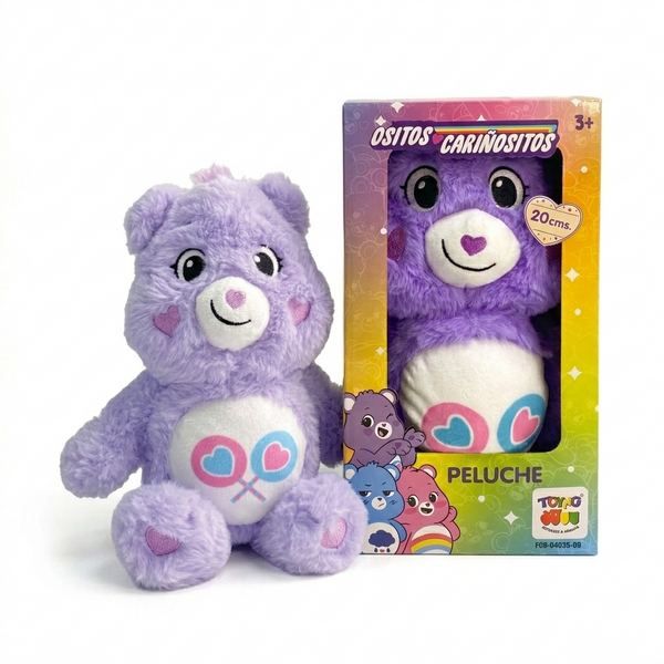 Peluche Generosita Morado 20 Cm - Ositos Cariñositos