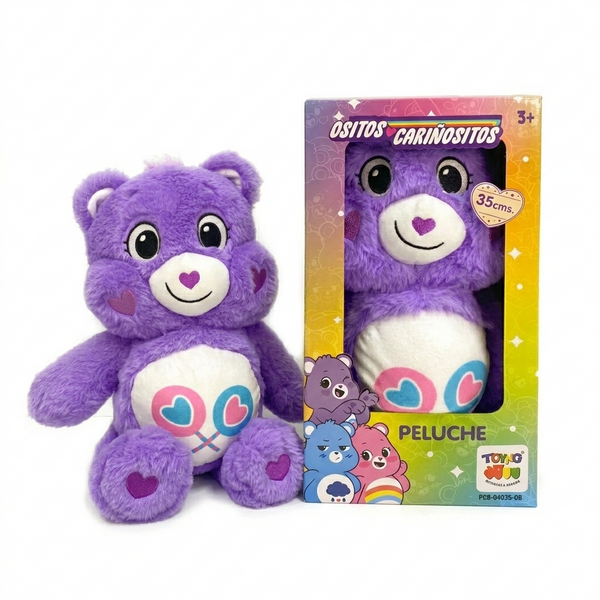 Peluche Generosita Morado 35 Cm - Ositos Cariñositos