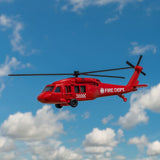 Helicoptero Black Hawk Helicoptor (Fire) - Welly - Toyng Chile