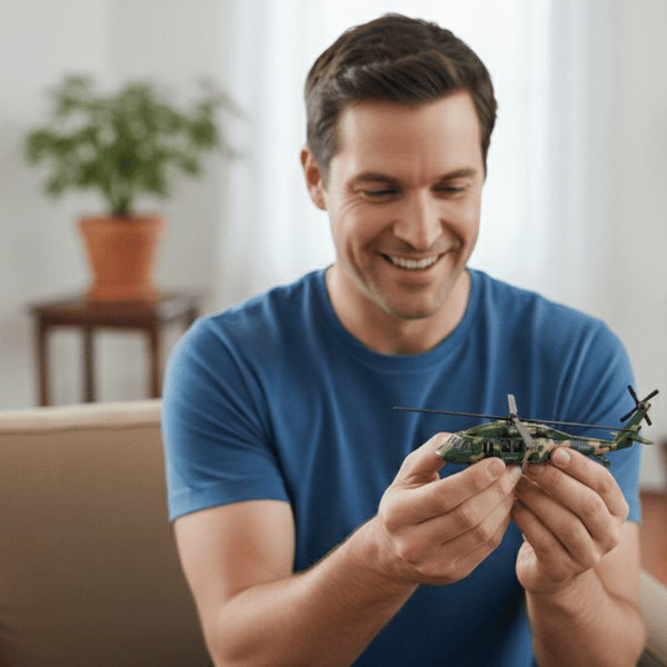 Helicoptero Blackwom Verde - Welly - Toyng Chile