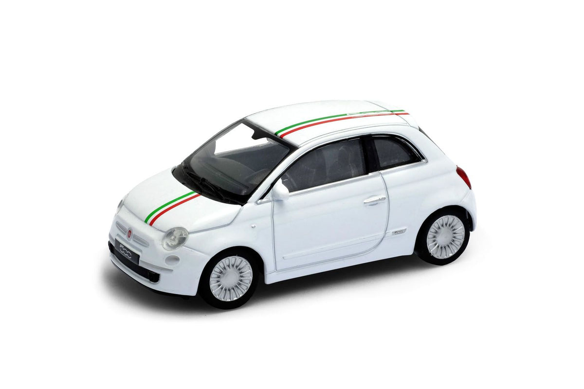 Auto Fiat 500 2007 Racing Imprint Autos A Escala 1:43 Welly