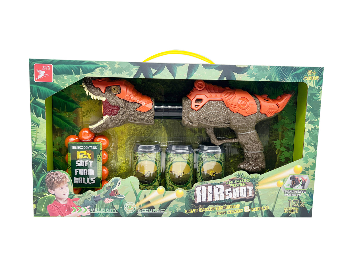 Lanzador De Dinosaurio 12 Bolas - Toyng - Toyng