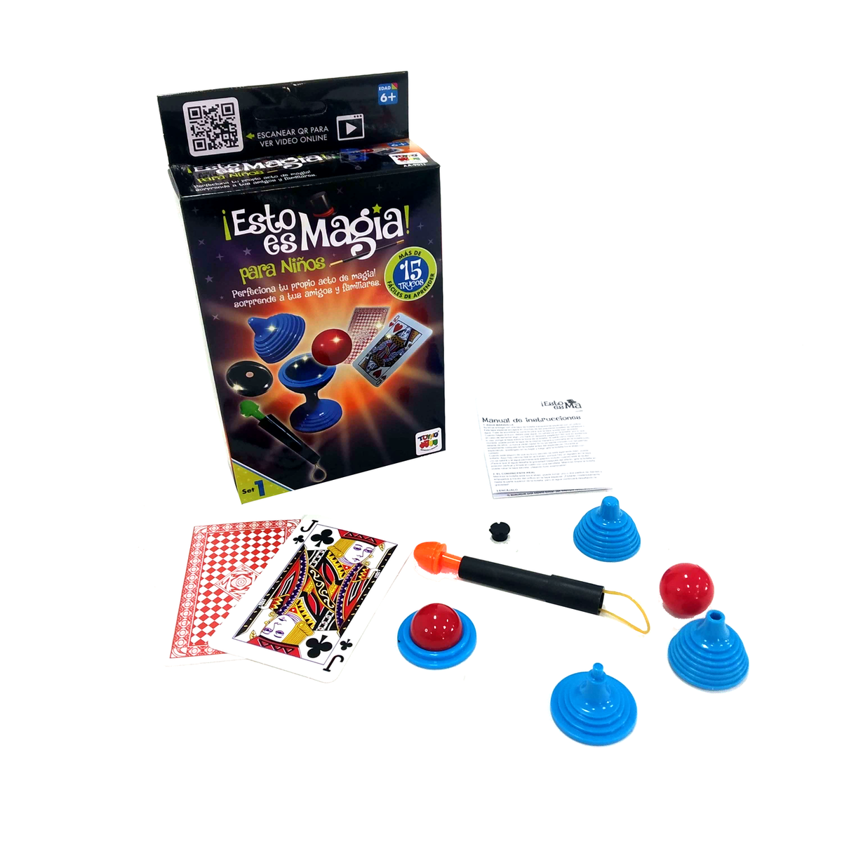 Juego de Magia Esto Es Magia Set 1 (15 Trucos)