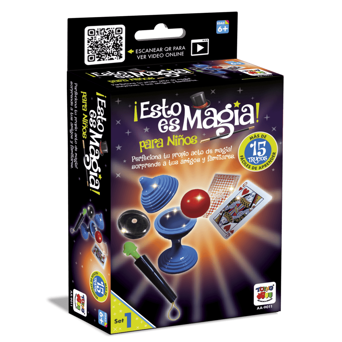 Juego de Magia Esto Es Magia Set 1 (15 Trucos) - Toyng - Toyng Chile