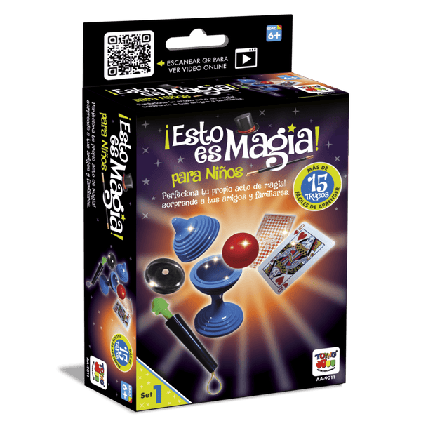 Juego de Magia Esto Es Magia Set 1 (15 Trucos) - Toyng - Toyng Chile