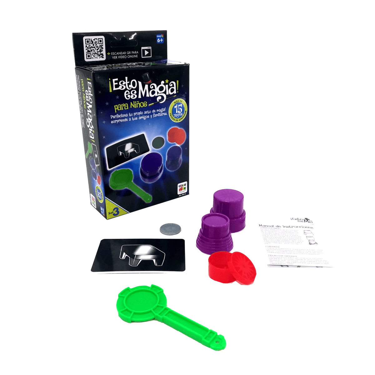 Juego de Magia Esto Es Magia Set 3 (15 Trucos)