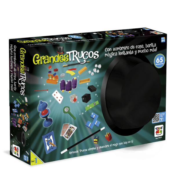 Juego de Magia Grandes Trucos Set 1 (65 Accesorios) - Toyng - Toyng Chile