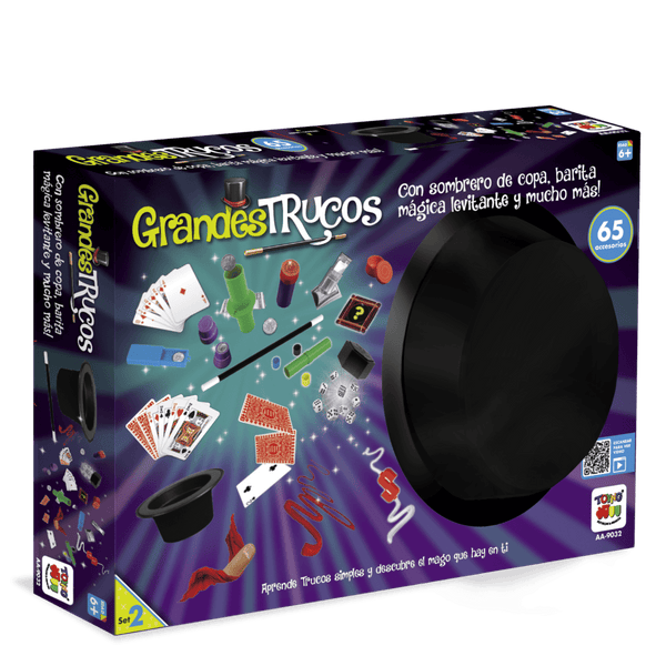 Juego de Magia Grandes Trucos Set 2 (65 Accesorios) - Toyng - Toyng Chile