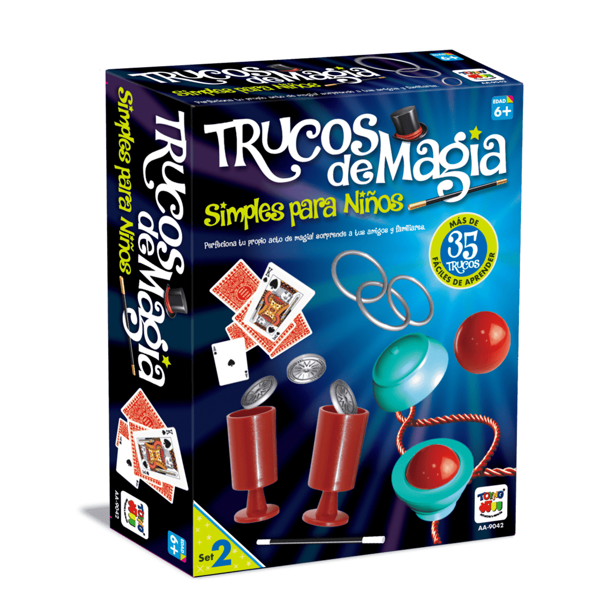 Juego de Magia Set de Magia 2 (35 Trucos) - Toyng - Toyng Chile