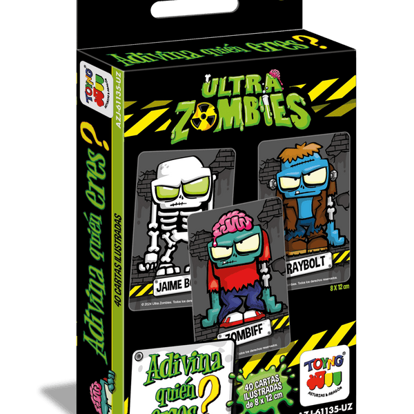 Juego de Mesa Adivina Quien Eres - Ultra Zombies - Toyng Chile