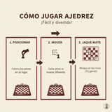 Juego de Mesa Ajedrez Damas Premium - Toyng - Toyng Chile