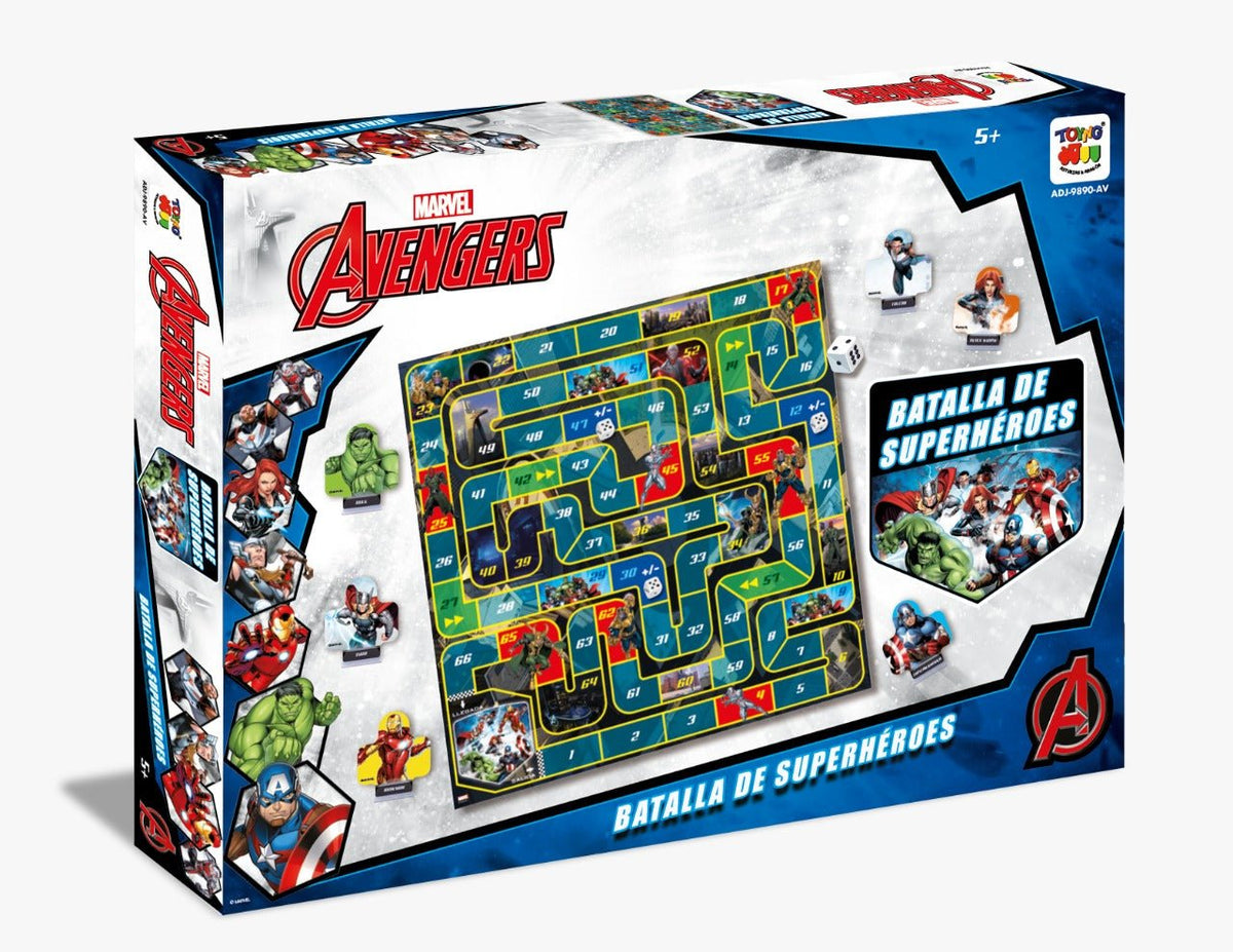 Juego de Mesa Batalla Super Heroes - Marvel - Toyng Chile