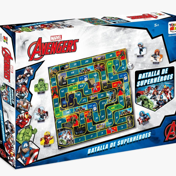 Juego de Mesa Batalla Super Heroes - Marvel - Toyng Chile