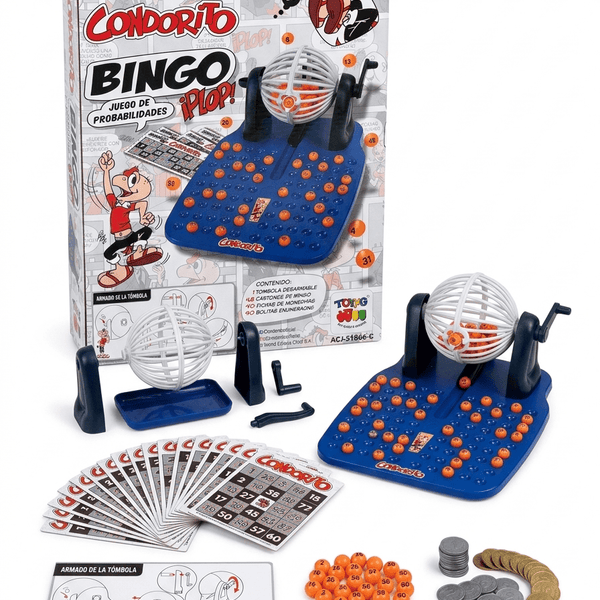 Juego de Mesa Bingo - Condorito - Toyng Chile
