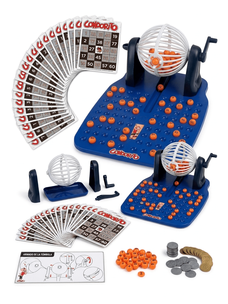 Juego de Mesa Bingo - Condorito - Toyng Chile