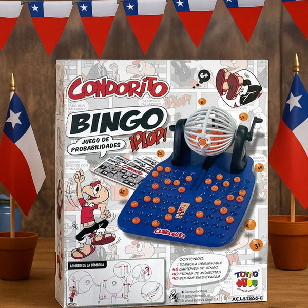 Juego de Mesa Bingo - Condorito - Toyng Chile
