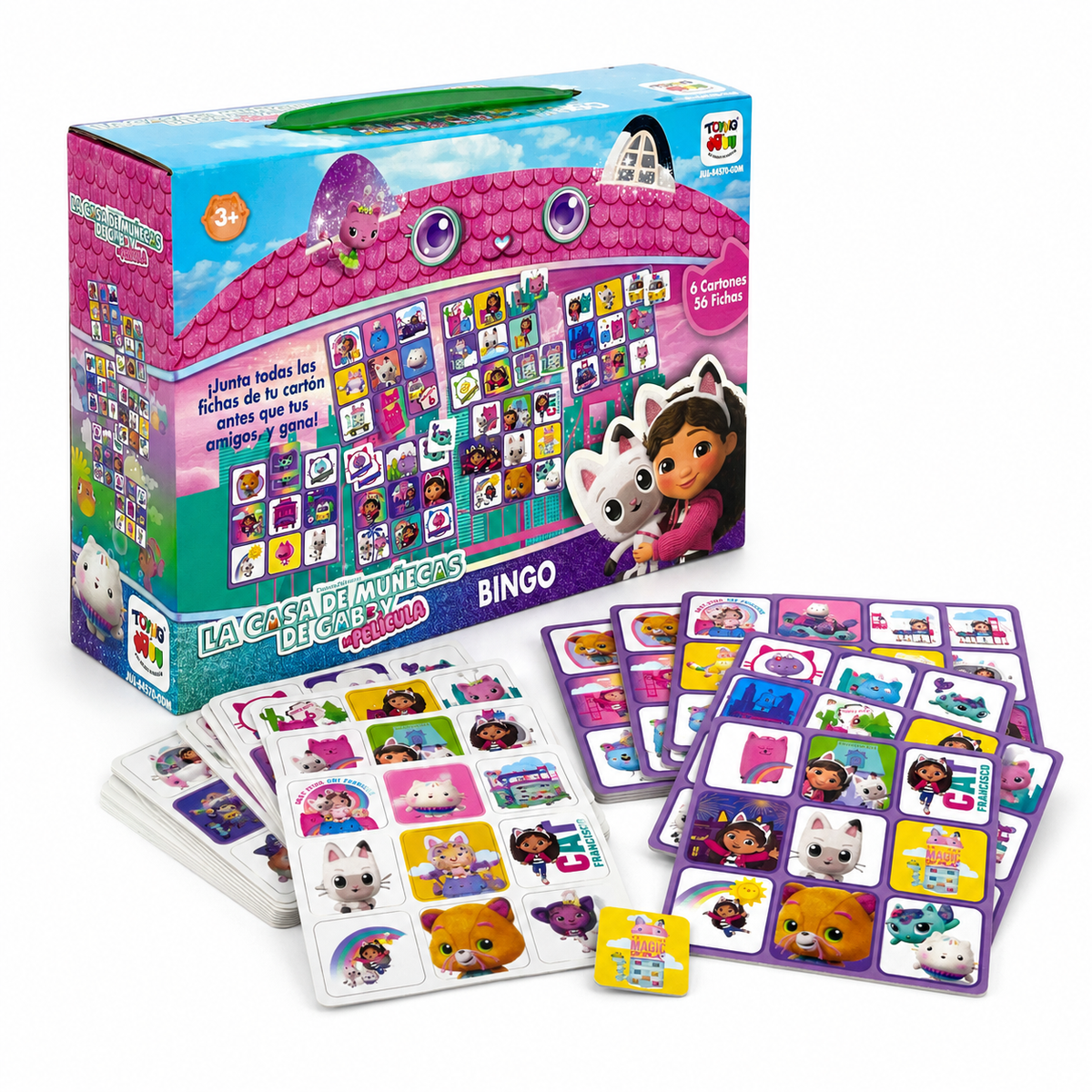 Juego de Mesa Bingo - Gabby’S Doll House
